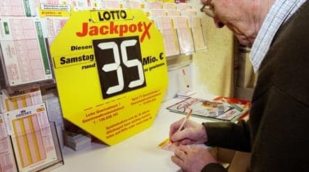 Lottery jackpot climbs to €35 mln