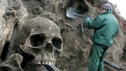 Polish mass grave likely German civilians killed in WWII