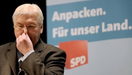 Steinmeier plummets in polls