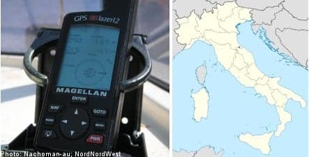 GPS mix up sends Swedish couple on impromptu Italian odessy