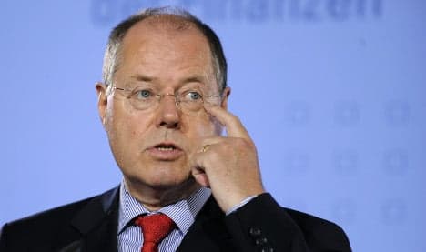 Steinbrück mulling state loans to combat credit crunch
