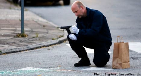 Man held after Malmö shooting