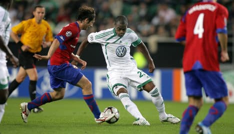 Wolfsburg's Grafite scores hat trick in Champions League debut