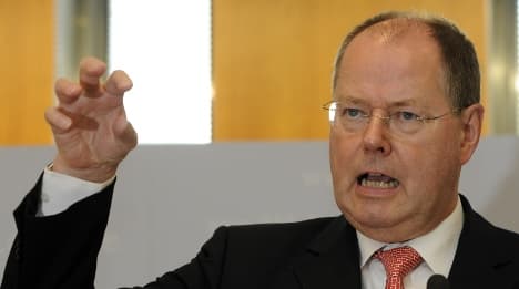Steinbrück accuses UK of 'having problems' with financial reform