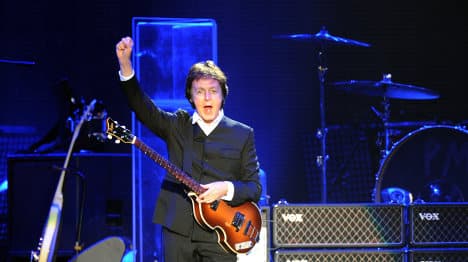 Paul McCartney kicks off tour in Hamburg, where it all began