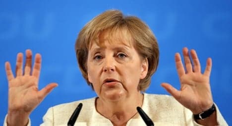 Merkel rejects weak leadership criticism