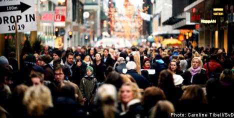 Fifth of Swedish population foreign