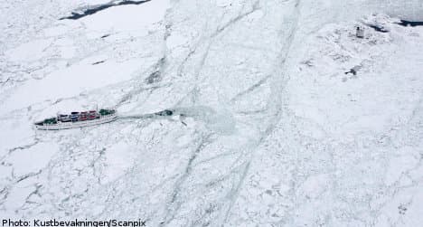 Thick Baltic ice causes ferry havoc