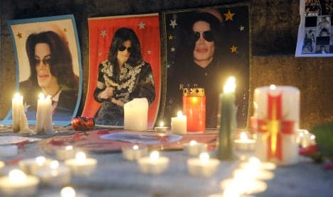 Munich's makeshift Michael Jackson memorial sparks bitter row