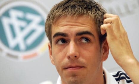 Lahm admits pressure high for Germany after Ballack injury