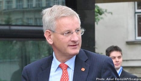 "Israel has painted itself into a corner": Bildt