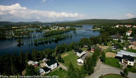 Hundreds of Russians drawn to Swedish town