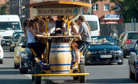 Cities consider ban on 'beer bike' tours