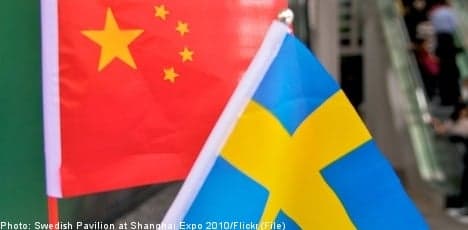 Swedes working in China doubles in five years