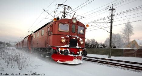 Sweden deploys vintage trains to battle the snow