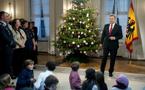 Wulff calls for tolerance in Christmas speech