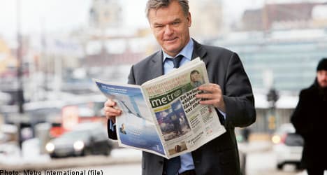 Swedish publisher Metro swings to profit in 2010