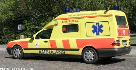 Swedish woman dies after ambulance no show