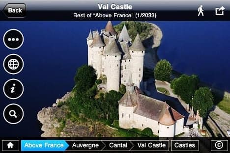 App gives Apple users aerial view of France
