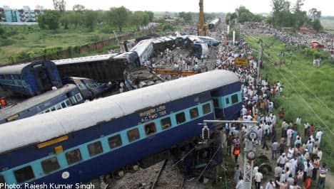 Two Swedes die in India train crash