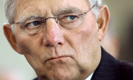 Schäuble wants to 'break' ratings agencies' power