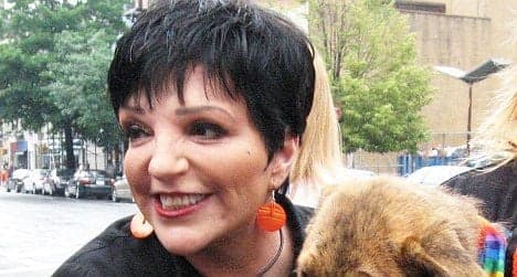 Liza Minnelli awarded French Medal of Honour
