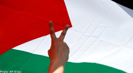 Swedish parties split on Palestinian recognition