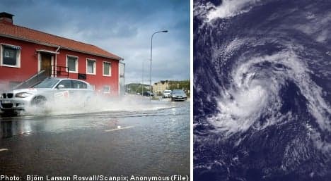 'Tropical hurricane' Katia batters Sweden