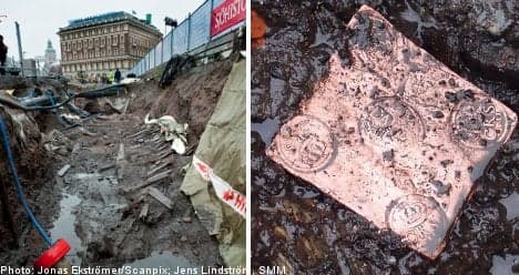 Five shipwrecks found in central Stockholm