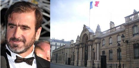 Cantona takes shot at French presidency