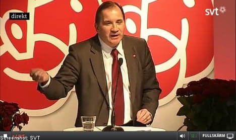 Löfven takes over: 'our values are timeless'