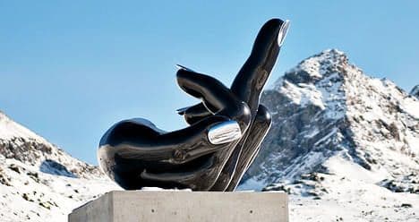 St. Moritz gets the finger
