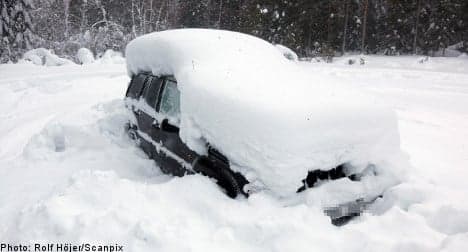 Swede saved after months in snowed-in car