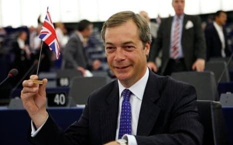 UK eurosceptic sparks uproar with Nazi jibe
