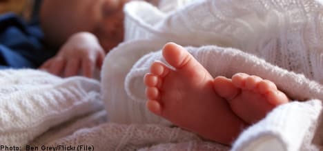Babies often in same bed when Swedes have sex