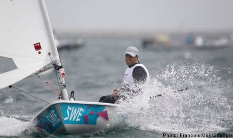 Swede wins sailing bronze despite protest
