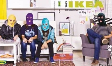 Ikea pulls Pussy Riot protest pic