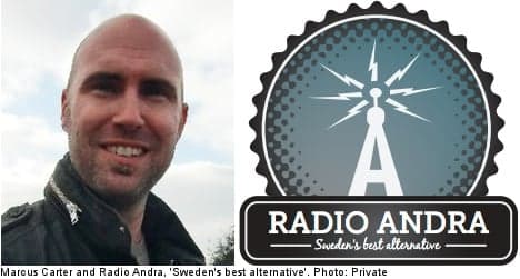 Marcus Carter: radio owner walking on air