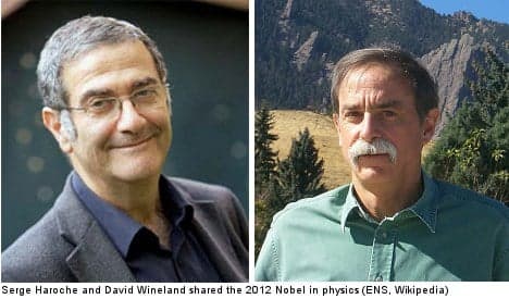 Physics Nobel shared for quantum optics research