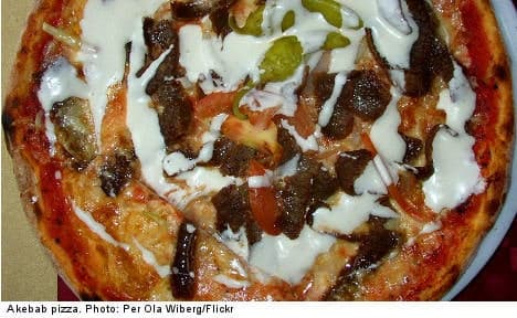 The kebab pizza is Sweden's favourite