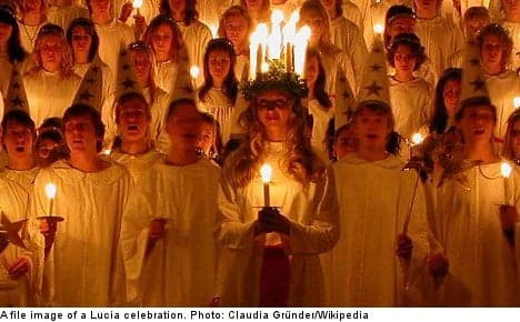 'Angels have nothing to do with Christmas in Sweden'