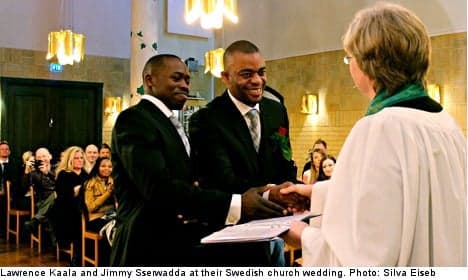 Ugandans' gay wedding 'first' highlights Sweden asylum lottery