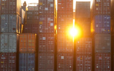 German trade surplus hits five-year high