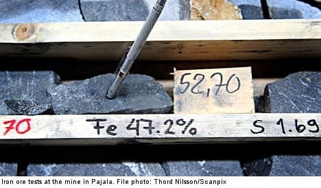 Pajala iron miners battle financing woes