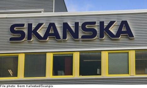 Skanska posts heavy drop in annual net profit