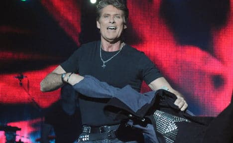 David Hasselhoff to rock Berlin Wall protests
