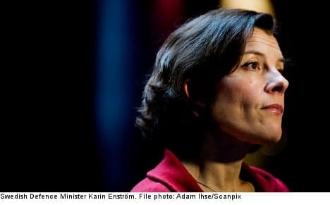 Swedish military leaks concern defence minister