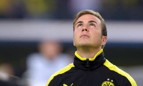 Dortmund's Götze ruled out of Wembley final