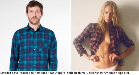Swedes slam American Apparel over 'sexist' ads