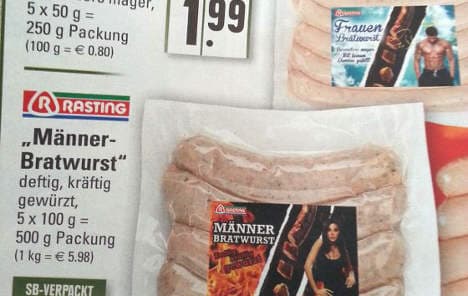 His and hers 'sexist sausages' cause a storm